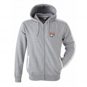 Veste à capuche Core Grise Homme