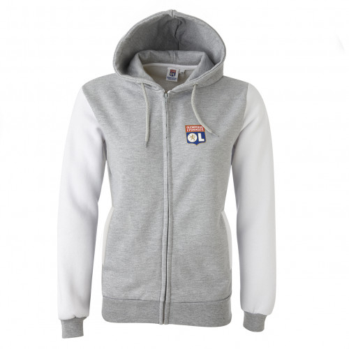 Veste à capuche Core Grise Femme