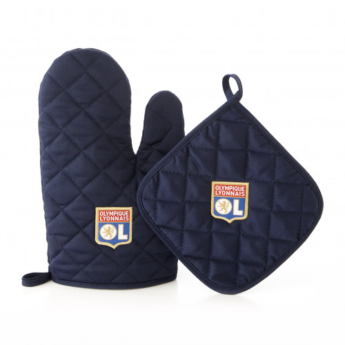 Lot Manique + Gant de cuisine OL