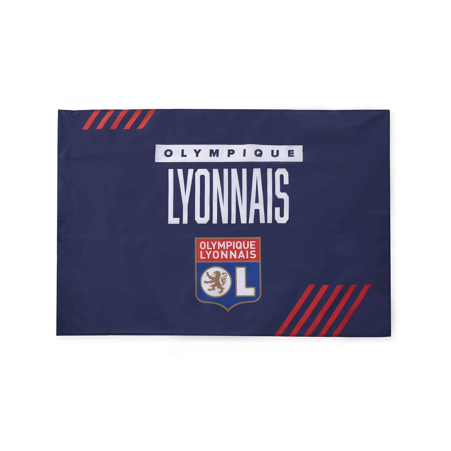 Grand drapeau olympique lyonnais - Sport & Plein air