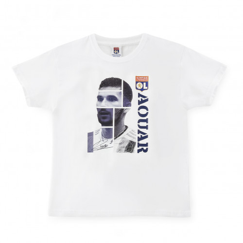 T-Shirt Blanc AOUAR Junior - Taille - 7-8A