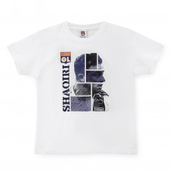 T-Shirt Blanc SHAQIRI Junior
