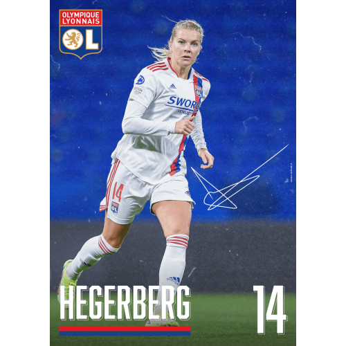 Poster HEGERBERG 21-22 - Taille - Unique