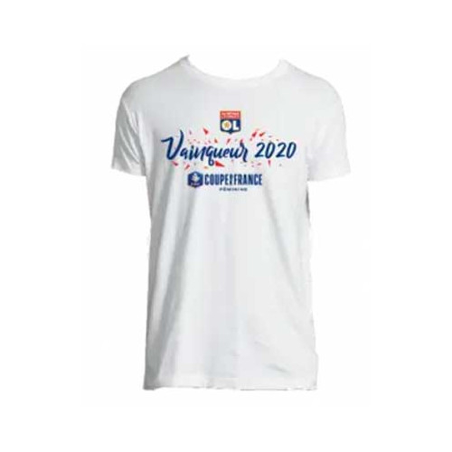 T-shirt homme Vainqueur Coupe de France féminine 2020
