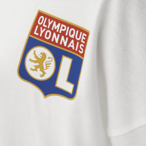 Women's White FI 3S T-Shirt - Olympique Lyonnais