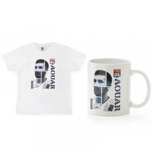 Lot AOUAR t-shirt junior + mug