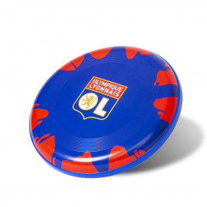 Frisbee Rouge et Bleu Olympique Lyonnais