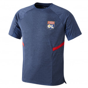 T-Shirt TRAINING FAST Bleu Marine Homme - Olympique Lyonnais