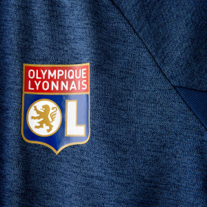 Junior's Navy Blue TRAINING FAST T-Shirt - Olympique Lyonnais