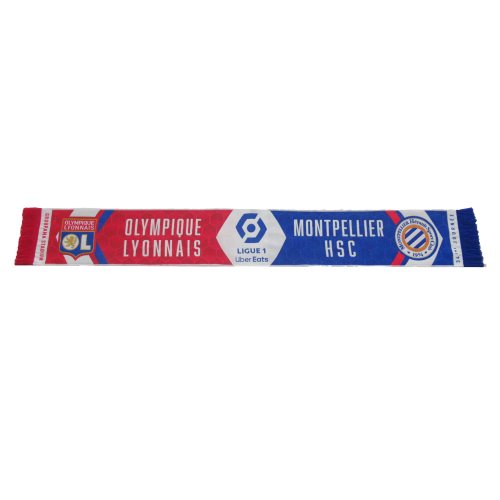 Echarpe Match OL / Montpellier HSC Saison 21-22