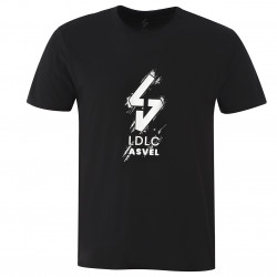 T-Shirt LDLC ASVEL Noir Adulte