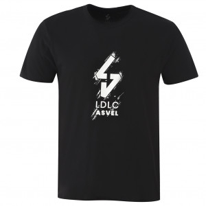Adult's LDLC ASVEL Black T-Shirt