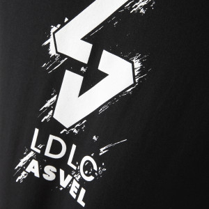 Adult's LDLC ASVEL Black T-Shirt - Olympique Lyonnais