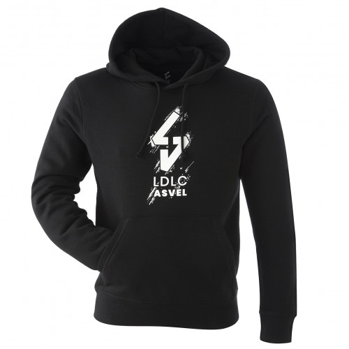 Sweatshirt à capuche LDLC ASVEL Noir Adulte - Taille - 2XL