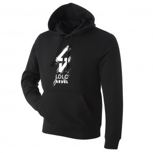 Sweatshirt LDLC ASVEL Noir Adulte - Olympique Lyonnais