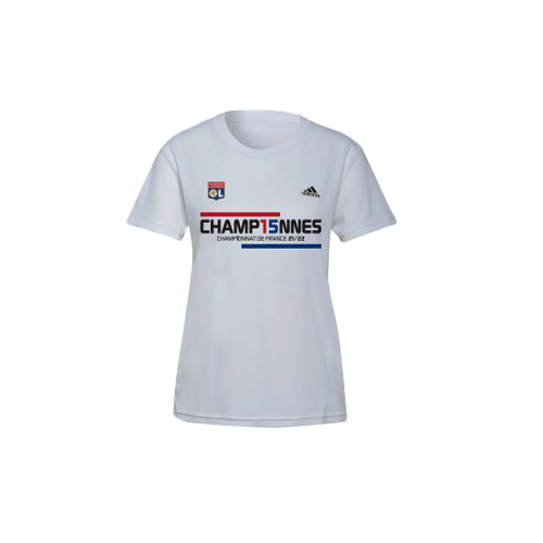T-Shirt Championnes de France 21-22 coupe Femme - Taille - S