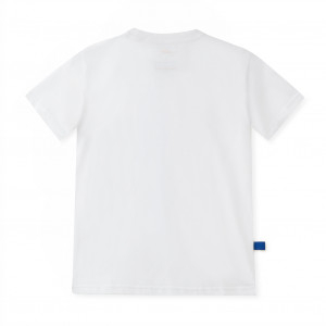 Boy's White OL Vibes T-Shirt - Olympique Lyonnais
