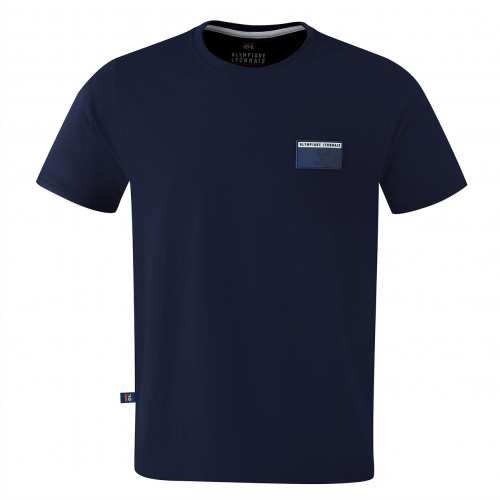 Men's Navy Blue OL Vibes T-Shirt - Olympique Lyonnais