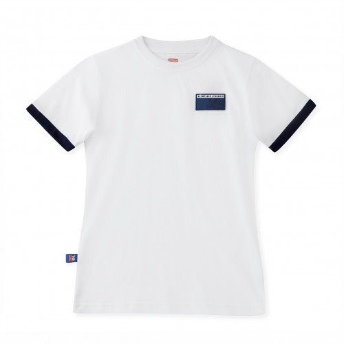 Girl's White OL Vibes T-Shirt - Olympique Lyonnais