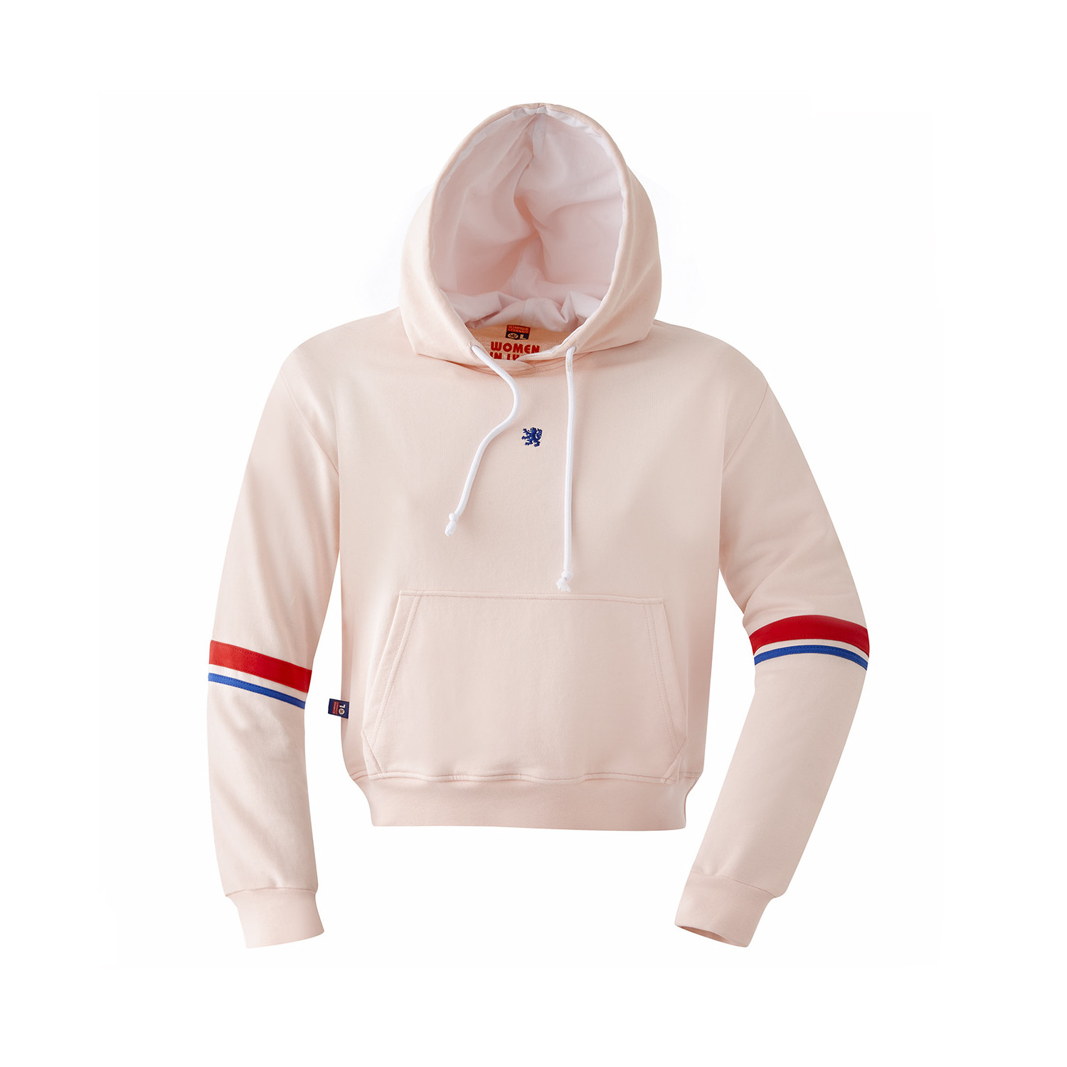 Women In Lyon Pink Hoodie - Olympique Lyonnais
