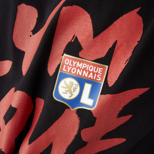 T-shirt OL Graph Noir Adulte - Olympique Lyonnais