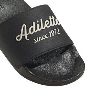 Black Adilette Slides
