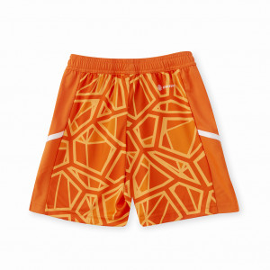 Junior's 22-23 Orange Goalkeeper Shorts