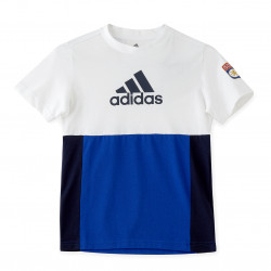 Junior's White and Blue CB T-Shirt