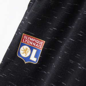 Junior's Black BOS Pants - Olympique Lyonnais