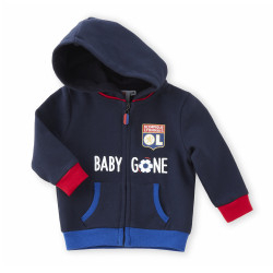 Baby Gone Navy Blue Jogging Jacket