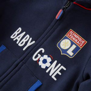 Veste de Jogging Baby Gone Bleu Marine - Olympique Lyonnais