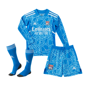 Junior's Blue Goalkeeper Suit Pack 22/23