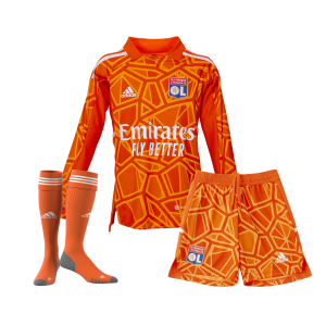 Junior's Orange Goalkeeper Suit Pack 22/23