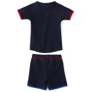 Baby Gone Navy Blue T-Shirt / Shorts Set