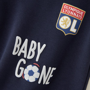 Ensemble T-Shirt / Short Bleu Marine Baby Gone - Olympique Lyonnais