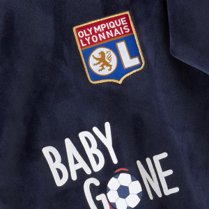Grenouillère Velours Baby Gone - Olympique Lyonnais