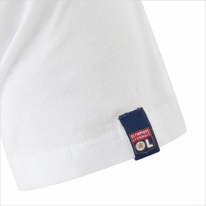 T-Shirt Universal Blanc Mixte - Olympique Lyonnais
