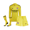 Junior's Yellow Goalkeeper Suit Pack 22/23