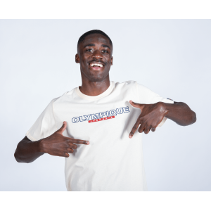 T-Shirt Universal Beige Junior - Olympique Lyonnais