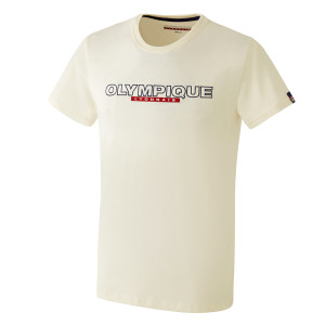 T-Shirt Universal Beige Adulte - Olympique Lyonnais