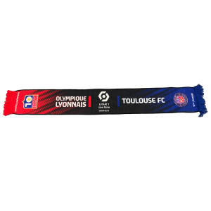 Echarpe Match OL / Toulouse FC 22-23
