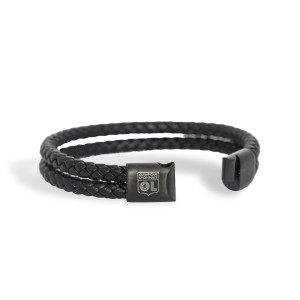 OL Black Leather Strap