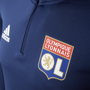 Sweat à capuche de présentation Staff Homme 22-23 - Olympique Lyonnais