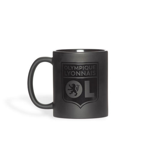 Mug Logo Noir OL - Olympique Lyonnais