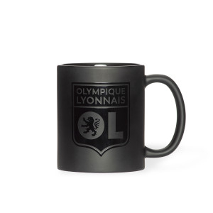 Mug Logo Noir OL - Olympique Lyonnais