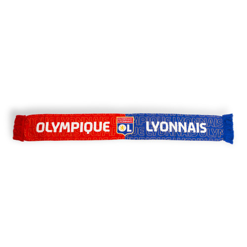 Écharpe Rouge et Bleue Olympique Lyonnais