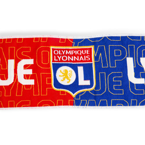Ancienne Écharpe OL Lyon. Olympique Lyonnais. scarf football No