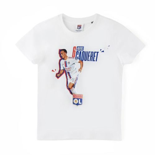 T-Shirt Caqueret Junior 22-23 - Olympique Lyonnais
