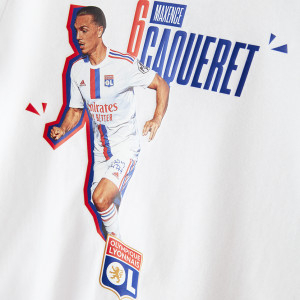 Junior's 22-23 Caqueret T-Shirt - Olympique Lyonnais