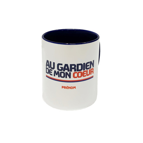 Customisable Mug - Gardien de mon cœur - Olympique Lyonnais